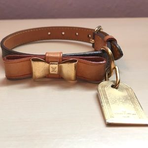 Authentic Louis Vuitton Baxter XS Dog Collar